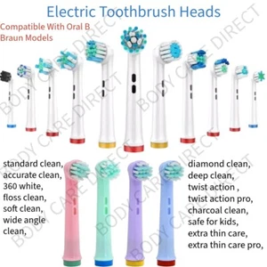 π β
β
4 PACK Electric Toothbrush Heads Compatible With Oral B Braun Models β
β
- Picture 1 of 15
