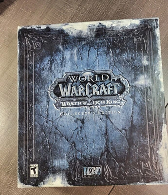 Caja abierta World of Warcraft edición coleccionista Wrath of the Lich King Foto 1 de 3