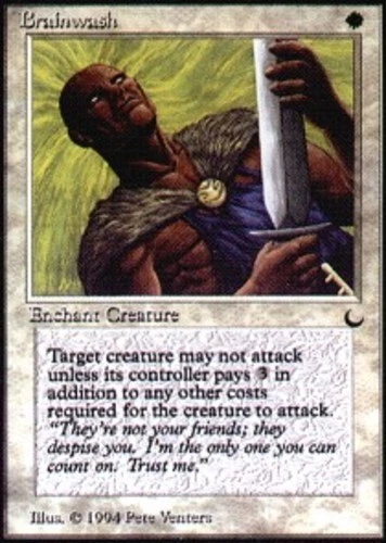 Brainwash ~ Near Mint The Dark MTG Magic UltimateMTG White Card - Image 1 of 1