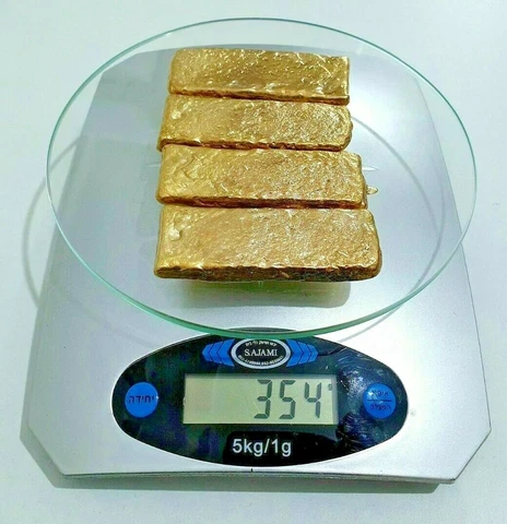 354 Grams Scrap Gold Bar For Gold Recovery Melted Different Computer Coin Pins🔥 Cover