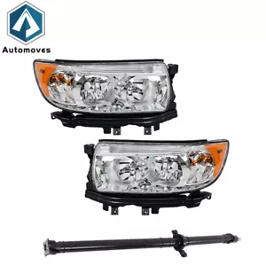 Driveshaft Prop Shaft Assembly Front Headlights Pair For 06-08 Subaru Forester - Picture 1 of 14