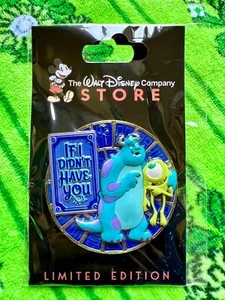 D23 2024 DEC Disney Pin Songs We Grew Up With Monsters Inc If I Didn't Have You - Picture 1 of 1