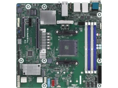 AsRock Rack X570D4U-2L2T micro-ATX Server Motherboard AMD AM4 PGA 1331 Dual 10GL - Image 1 of 4