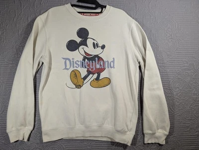 Disneyland Mickey Mouse Sudadera Para Hombres Grande Pullover Cuello Redondo Parque Disney Foto 1 de 4