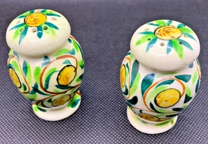 Vintage MCM Hand Painted Japan Yellow Fruit Salt & Pepper Shakers - Picture 1 of 3