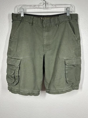 Pantalones Cortos Boy Scouts of America Juveniles 18 Carga Convertible Cremallera BSA Uniforme Foto 1 de 4