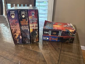 Lot of 5 The Wheel Of Time Books 1 3 4-6 by Robert Jordan TOR TPB VGUC - Picture 1 of 6