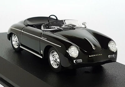 Greenlight 1/43 - Porsche 356 Speedster Super Black 1958 Diecast Model Car - Imagem 1 de 4
