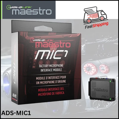 iDATALINK MAESTRO ADS- MIC1 / FACTORY OEM BLUETOOTH MICROPHONE RETENTION ADAPTER