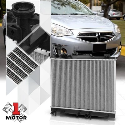 Aluminum Radiator OE Replacement for 14-19 Dodge/Mit Attitude/Mirage dpi-13469 - Изображение 1 из 4