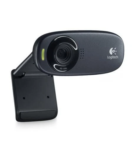 Logitech W128212094 960-000585 HD C310 webcam 1280 x 720  pixels USB 2.0 Bla ~E~ - Bild 1 von 1
