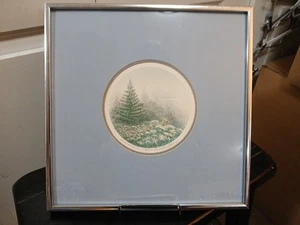 Arnold Alaniz "Summertime" Lithograph Signed Numbered 567/750 Framed 2 Mats Glas - Picture 1 of 8
