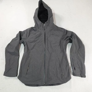 North Face Jacket Womens Medium Gray Apex Flex Hooded Waterproof Coat Outdoor - Picture 1 of 17