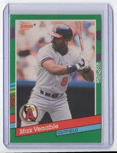 1991 Donruss Max Venable California Angels #510 - Picture 1 of 2