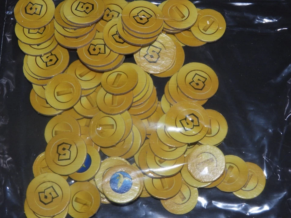 Monopoly Gamer Mariokart 90 Monedas 5 Fichas Banana Piezas de Repuesto Juego de Mesa Foto 1 de 1