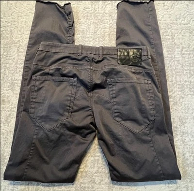 Diesel Black Gold Cowhide Leather Coating Pants Fashion Style Men's Size 30 - Image 1 of 4