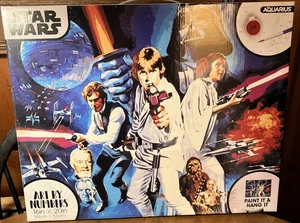 Star Wars Episodio IV Una Nueva Esperanza Arte por Números Kit de Pintura Artes y Oficios 16x20 - Imagen 1 de 2