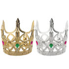 2Pcs Retro King Crown Cosplay Props for Halloween