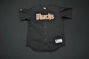 VTG Arizona Diamondbacks Player Jersey Majestic Black Dbacks Men Medium M 625CL - Bild 1 von 6