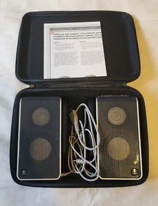 Logitech V20 S-0155A tragbare USB-betriebene Notebook/Laptop-Lautsprecher UNGETESTET - Bild 1 von 9