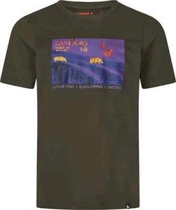 Mens Seeland Thermal Image T-Shirt Green - Picture 1 of 1