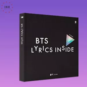 BTS LYRICS INSIDE (Hardcover) - Picture 1 of 7