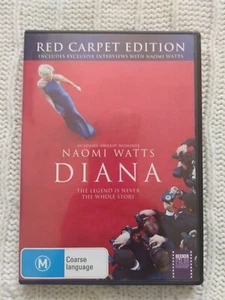 DIANA – RED CARPET EDITION – DVD, 2-DISC SET- R-4- LIKE NEW-FREE POST IN AUSTRAL - Picture 1 of 2