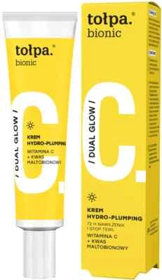 Tołpa Bionic Dual Glow Hydro Plumping Cream Vitamin C & Maltobionic Acid 40ml
