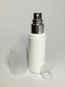 Empty 100ml Over Cap Bottles With Chrome Atomiser Spray Pump & Cap *ANY AMOUNT* - Picture 1 of 3