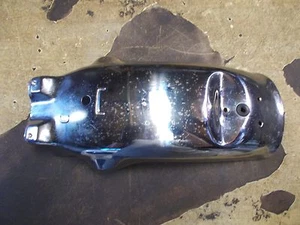 1981 Honda CM400 CM 400 A Hondamatic Chrome Rear Fender  - Picture 1 of 6