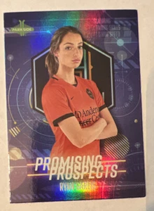 2022 Parkside RYAN GAREIS #19 VIELVERSPRECHENDE AUSSICHTEN NWSL Fußballkarte (BLAU) - Bild 1 von 2