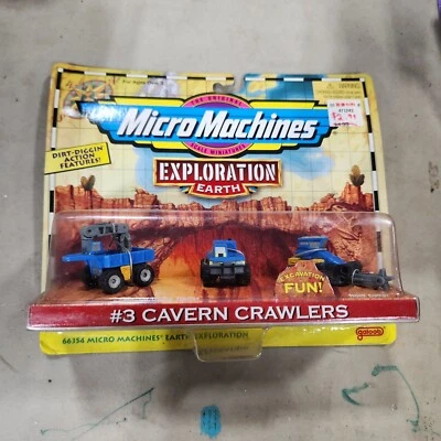 Super Micro Machines EXPLORATION Earth #3 CAVERN Crawlers - SEALED A19 - Image 1 of 2