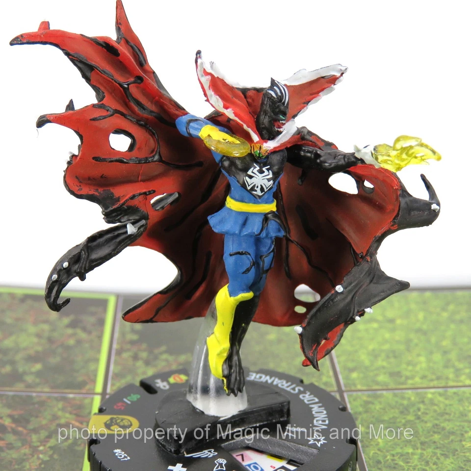 Spider-Man Venom Carnage ~ VENOM DR. STRANGE #057 HeroClix super rare mini +card - Image 1 of 1