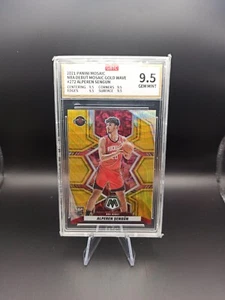 GBTC 9.5 Alperen Sengun 2021-22 Panini Mosaic #272Gold Wave RC Rookie - Bild 1 von 2
