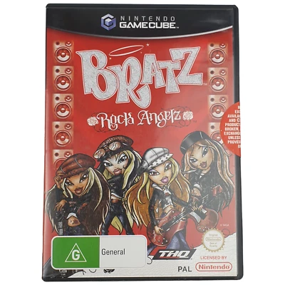 NEW Nintendo Gamecube BRATZ Rock Angelz Dolls G 2006 Aust Pal Retired HTF Sealed - Image 1 of 4