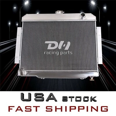 Radiador de aluminio de 3 filas para Jeep CJ 1972-86 85 SERIE CJ5 CJ6 CJ7 3,8 4,2 5,0 L V8 Foto 1 de 4
