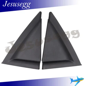 2pcs Fit For 2004-2009 Kia Spectra Door Outside Delta Molding Left & Right - Imagen 1 de 5