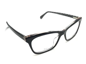 Kate Spade CARDEA 3H2 Women's Black Pink Square Eyeglasses Frames 51-15 140 NEW - Picture 1 of 11