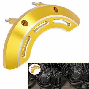 Left Engine Stator Cover Guard Slider Protector Gold For HONDA CBR500R 2013-2021 - Picture 1 of 7