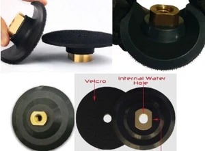 5" Gummi Stützpolster halb und sehr flexibel Backer Pad Haken Schlaufe Backer Schleifer - Bild 1 von 6