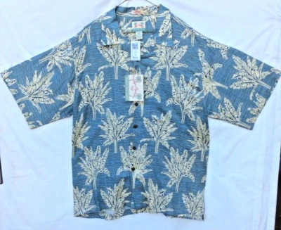 NEW REYN SPOONER BEAUTIFUL BANANA PATCH 100% LINEN VERY RARE SIZE XL - Image 1 of 4