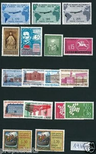 FRN 08 1961 Italien Republik 36 Werte - Michelangelo u.a. wie abgebildet - Bild 1 von 2
