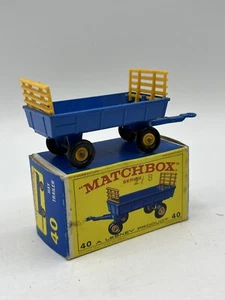 Lesney Matchbox Toys MB39c Ford Tractor Blue/Yellow - Picture 1 of 3