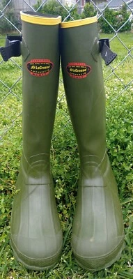 LaCrosse Burley Style Rubber Boots 18" 150040 Green Scent Suppressing 7 Men's - Image 1 of 4