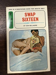 Vintage 1970s Swap Sixteen by Don Bellmore Book Nigh stand Book Adult Only - Picture 1 of 8