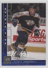 2001-02 ITG Be A Player Memorabilia Sapphire Fall Expo /10 Scott Hartnell #182