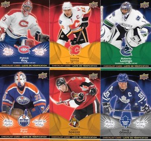 U PICK EM LOT 2009-10 09-10 McDonalds Upper Deck Checklist Insert card set