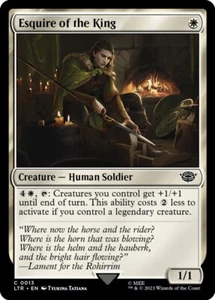 Esquire of the King - LTR - Playset of 4 - MTG - Bild 1 von 2