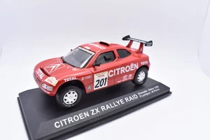 Modellino auto scala 1:43 Citroen ZX Rallye Raid diecast modellismo statico asta - Foto 1 di 4