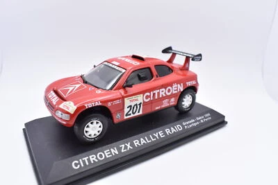 Modellino auto scala 1:43 Citroen ZX Rallye Raid diecast modellismo statico car - Immagine 1 di 4